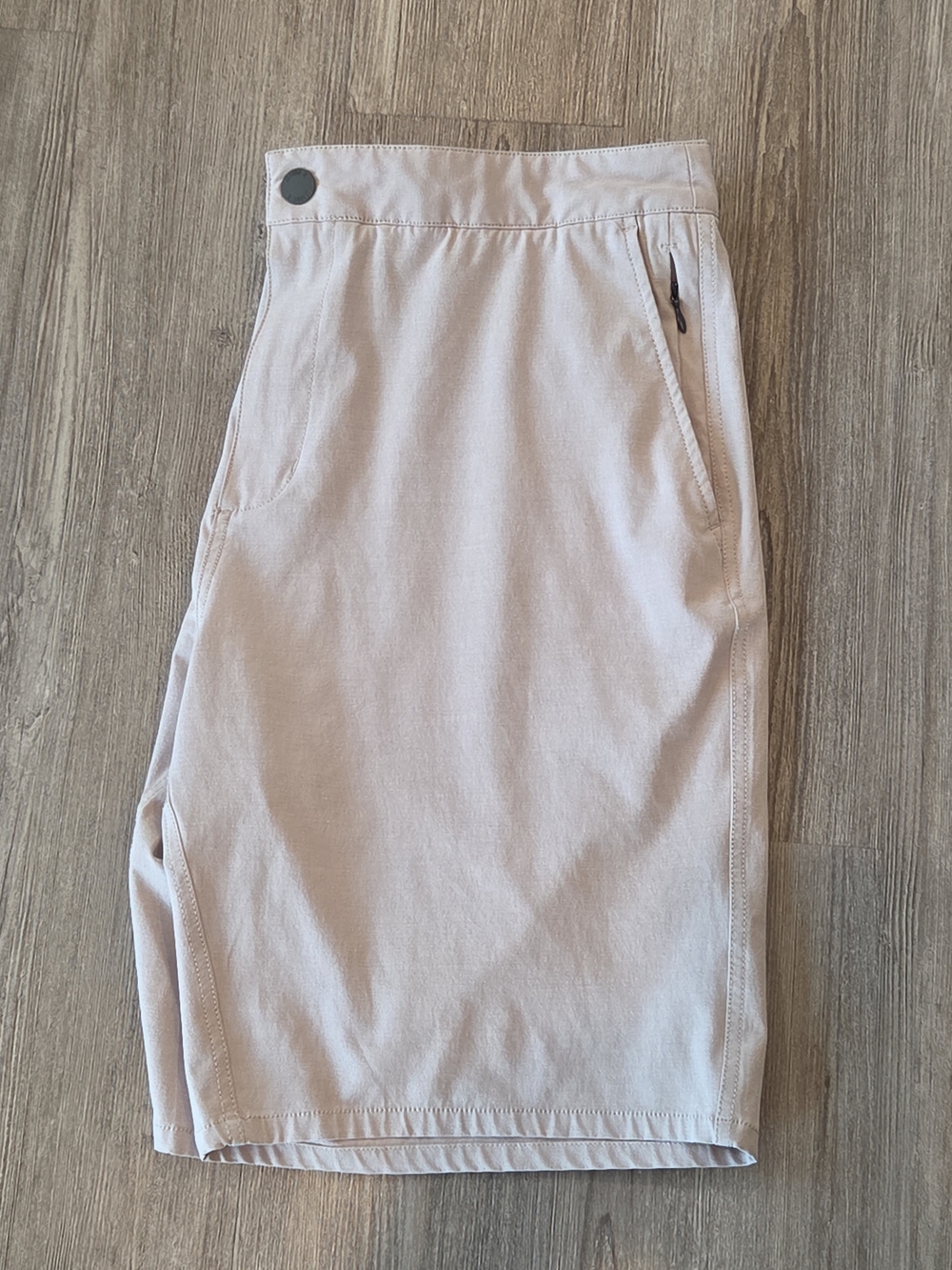 Johnnie-O Shorts Mens 34 GrayStretch Casual Golf Tennis Sport Adult